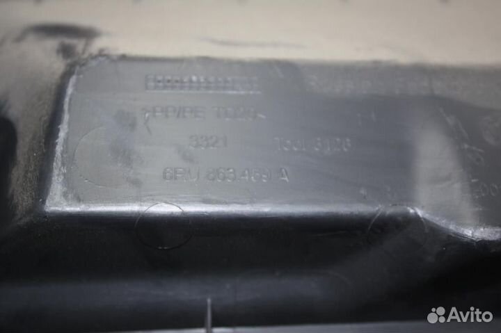 Накладка задней панели Volkswagen Polo (Sed RUS)