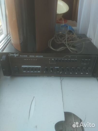 Усилитель ivolga PA- 2120VR + ввк колонка