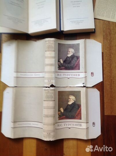 Тургенев Полное с/с Письма Том-12-й в 2 книгах
