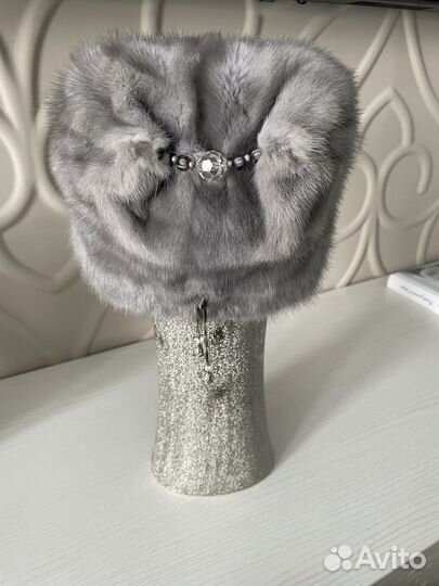 Шапка норковая женская