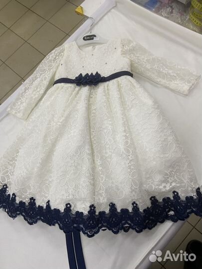 Нарядное платьедля девочки 110 116 новое