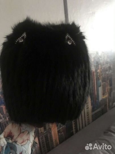 Шапка норковая женская
