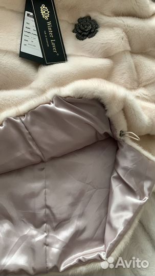 Шуба норковая пончо