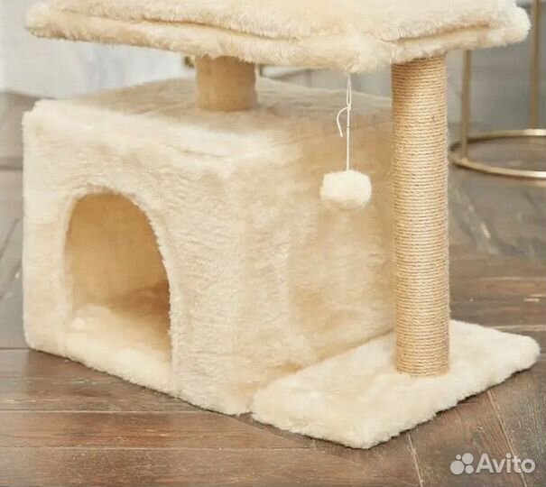 Домик для кошки с когтеточкой