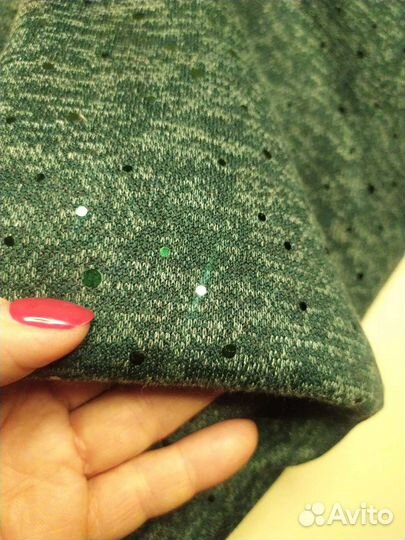 Ткань трикотаж с пайетками (3 цвета)