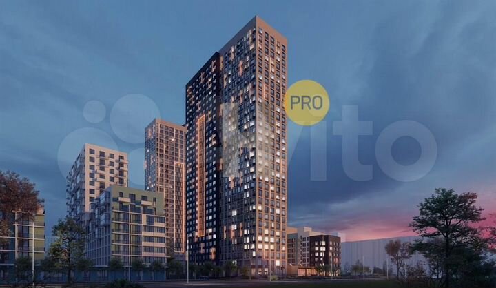 2-к. квартира, 46,1 м², 32/32 эт.