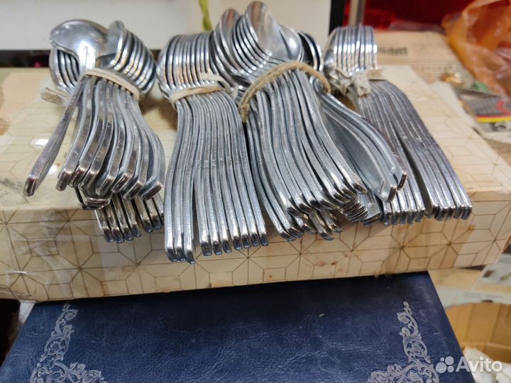 Новые ложки СССР. Много. Алюминий