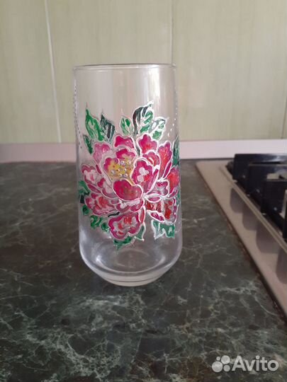 Бокал ручная роспись