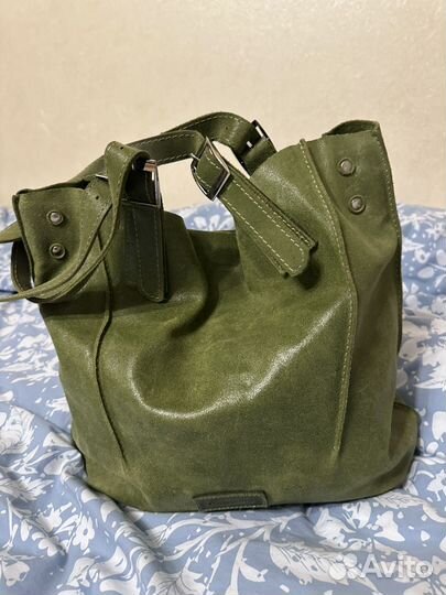 Mascotte кожаная сумка