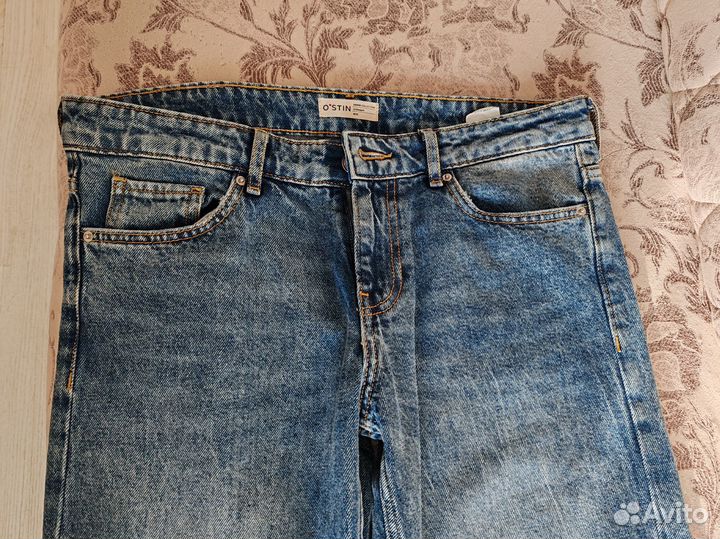 Джинсы широкие
