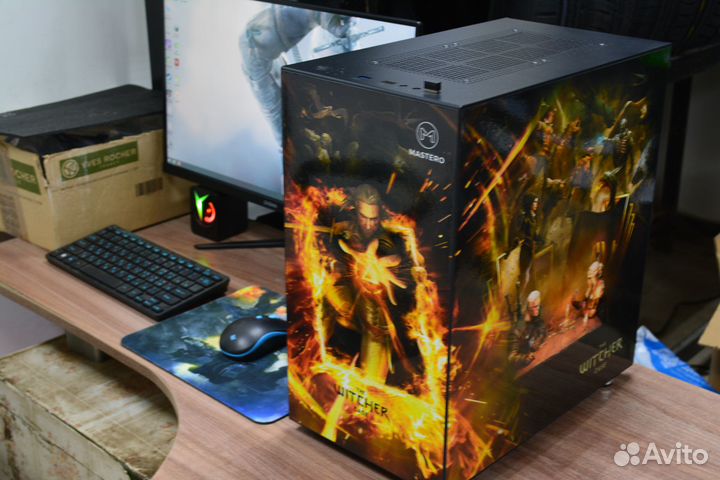 Мощный 6 ядер игровой системник+RX580+ssd 256+16gb