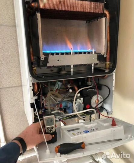 Ремонт газовых котлов,обслуживание