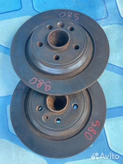 Диск тормозной задний комплект 30769058