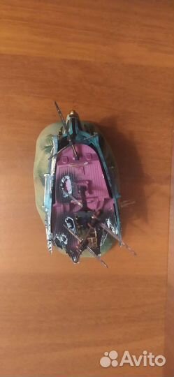 Декорации для аквариума корабль