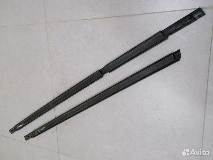 Молдинг (бархотка) стекла на Haima 3 2010-2013