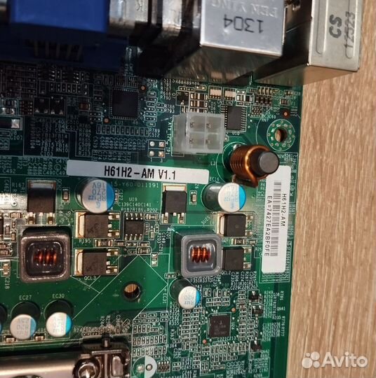 Материнская плата 1155 сокет + Intel core i3 2120