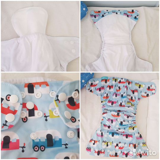 Подгузники Happyflute многоразовые