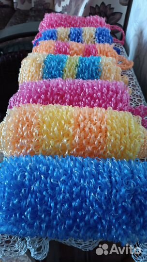 Мочалки ручной работы