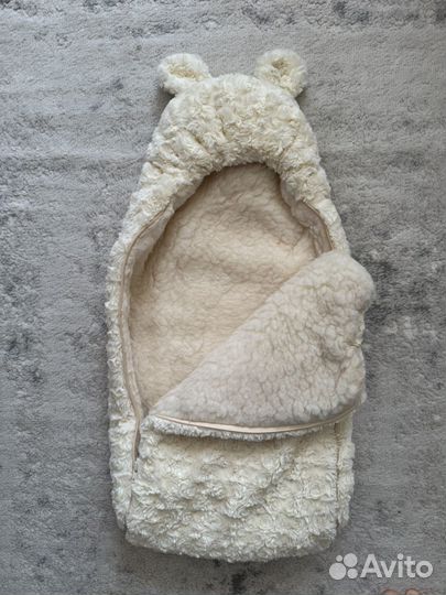 Зимний конверт на выписку