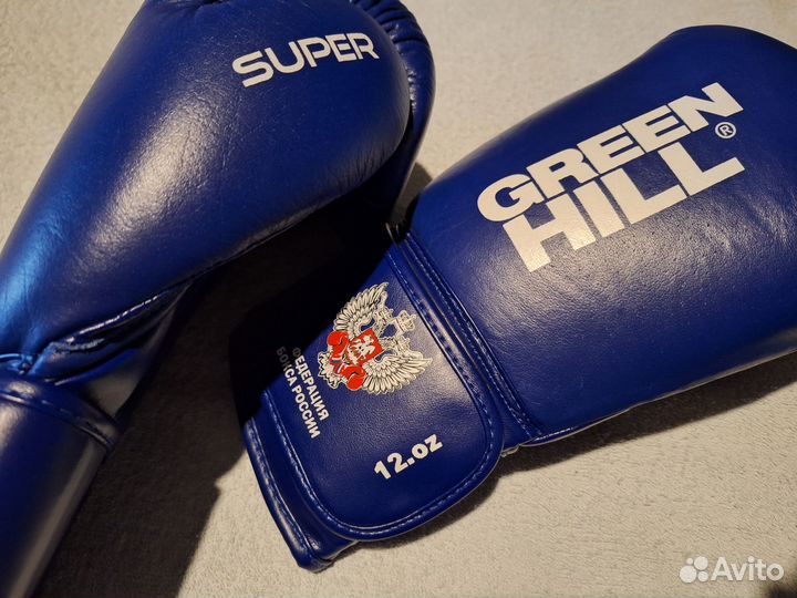 Боксёрские перчатки Green Hill Super