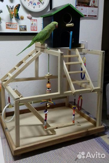 Присад стенд игровой для попугаев