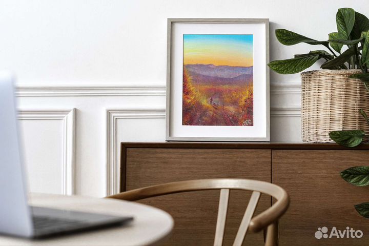 Картина для влюбленных в горы 