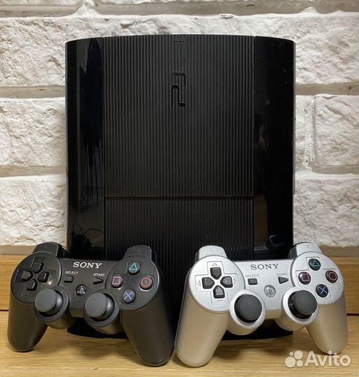 Sony playstation 3 super slim 500gb 50+игр