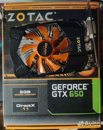 Видеокарта gtx 650 2 gb