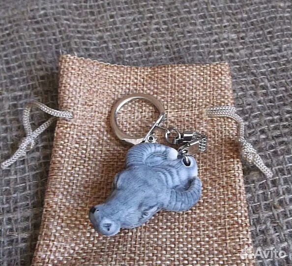 Оберег тотемное животное брелок