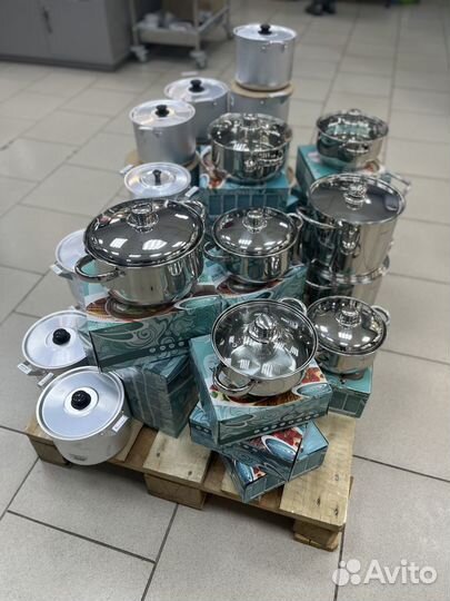 Кастрюля нержавеющая сталь