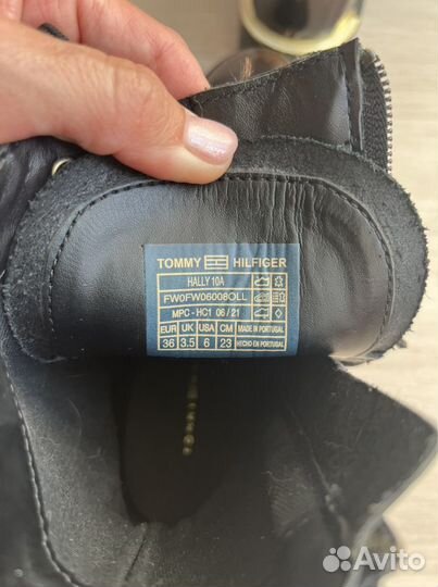 Ботинки tommy hilfiger