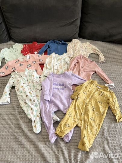 Вещи пакетом 68, 74размер для девочки