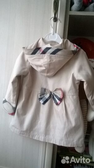 Продам фирменный плащ для девочки