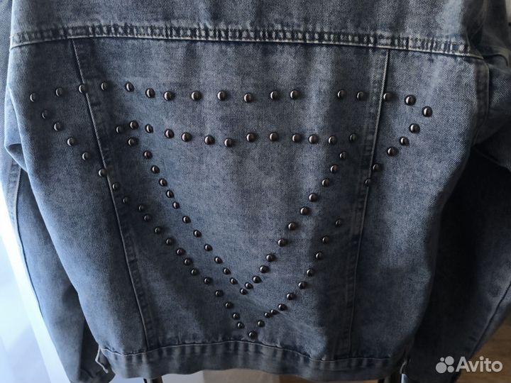 Джинсовая куртка женская 44 46