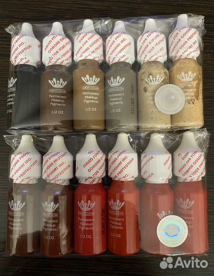 Пигмент для татуажа и мероблейдинга
