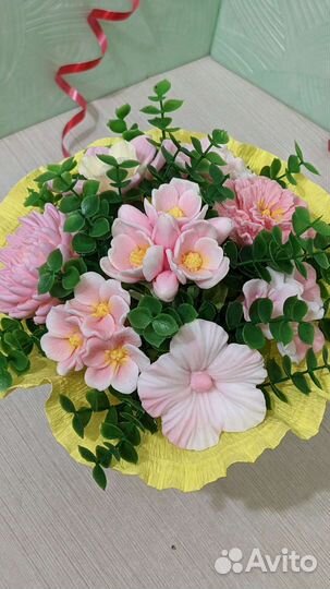 Подарочный букет из мыла