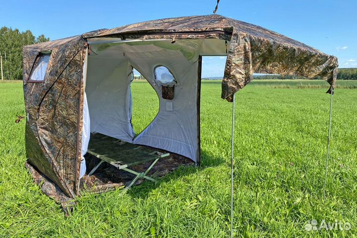 Палатка Берег всесезонная куб 1.80, двухслойная