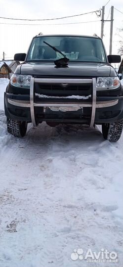 Силовой передний и задний бампер на УАЗ патриот