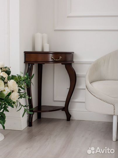 Консоль Угловая Элегант орех арт95832