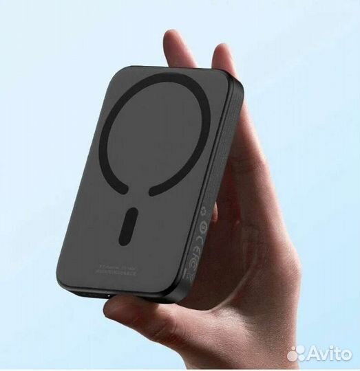 Магнитный беспроводной аккумулятор Baseus Magsafe