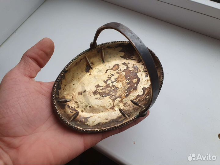 Лимонница икорница серебрение СССР