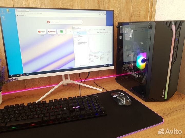 Мощный пк для работы Intel 8/16 ядер/16gb/R7 350