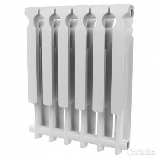 Алюминиевый боковой радиатор Rommer Optima 500, 6