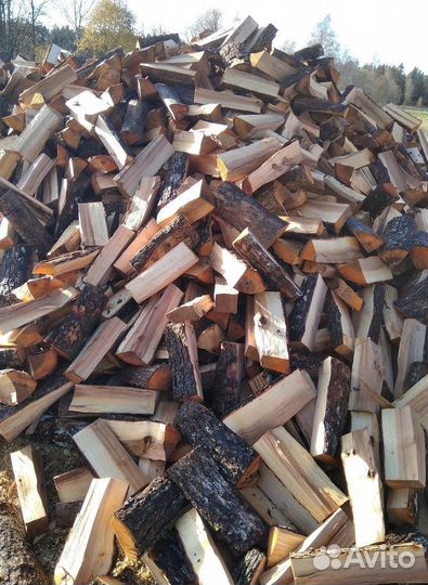 Сухие ольховые дрова