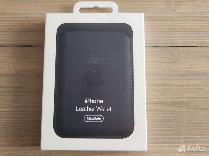 Apple magsafe leather wallet