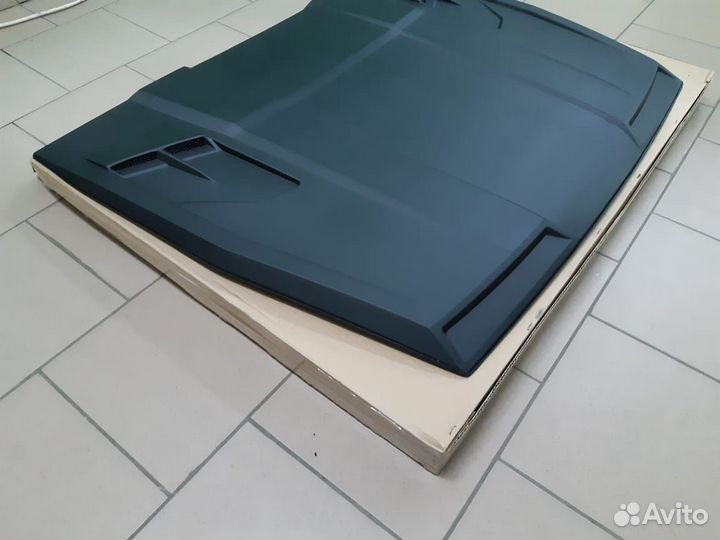 Накладка Барс на капот Нива