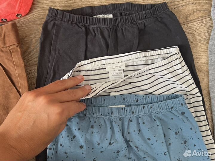 Вещи пакетом на 12-18 месяцев H&m, Gap и др
