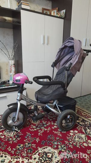 Велосипед детский с ручкой