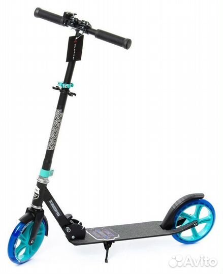 Самокат подростковый Groove черный
