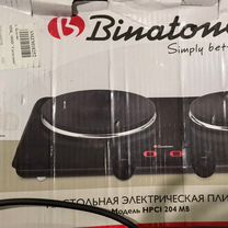 Плита электрическая binatone чугун 2250 Вт